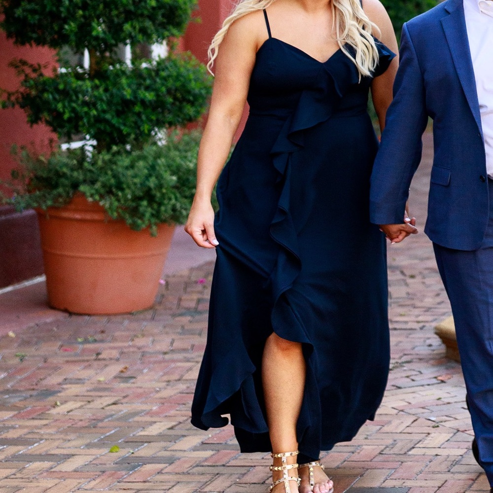 Navy Blue City Chic Dress